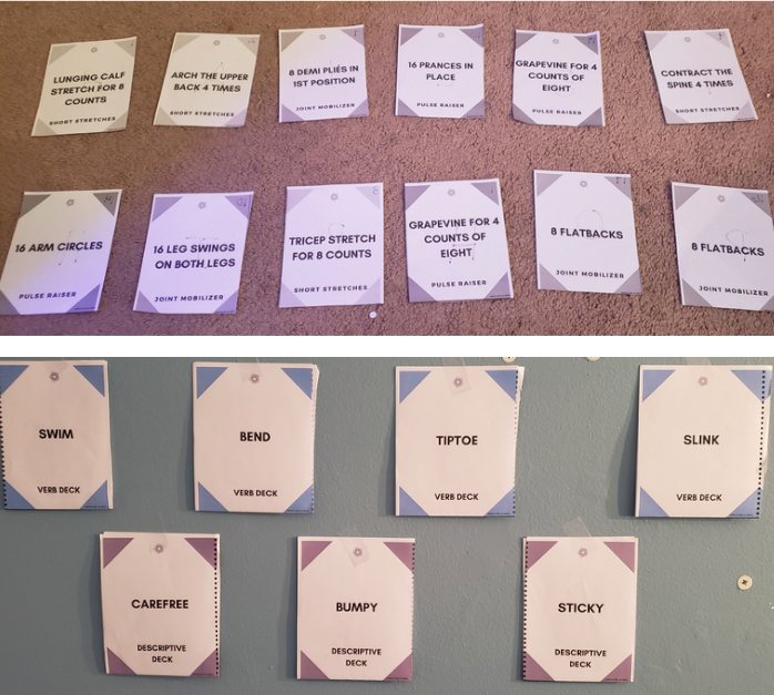 Warm Up Flash Cards (Digital Download)